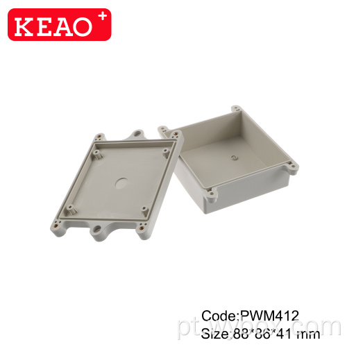 Caixa de junção com terminais caixa de proteção para montagem em parede caixa de junção de plástico impermeável ip65 com terminais PWM412